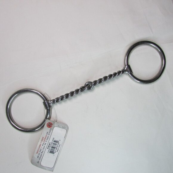 Professional's Choice O Ring Twisted Wire Snaffle Bit - PCB-971 - Picture 2 of 2